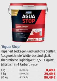 Oferta de 'Agua Stop' por 8,49€ en BAUHAUS
