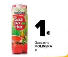 Oferta de  Molinera - Gazpacho por 1€ en Supeco