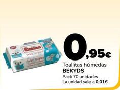 Oferta de Bekyds - Toallitas Húmedas  por 0,95€ en Supeco