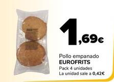 Oferta de Eurofrits - Pollo Empanado por 1,69€ en Supeco