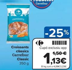Oferta de Carrefour - Croissants Clàssics Classic por 1,13€ en Carrefour Express
