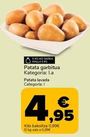 Oferta de Patata Lavada  por 4,95€ en Supeco