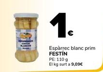Oferta de Festín - Espàrrec Blanc Prim  por 1€ en Supeco