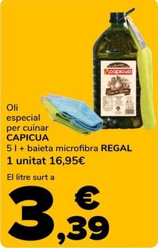 Oferta de Capicua - Oli Especial Per Cuinar por 16,95€ en Supeco