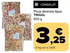 Oferta de Trigal - Pizza Diversos Tipus por 3,25€ en Supeco