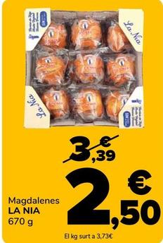 Oferta de  La Nia - Magdalenes por 2,5€ en Supeco