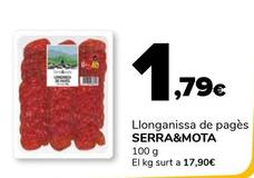 Oferta de Serra&Mota - Llonganissa De Pagès por 1,79€ en Supeco