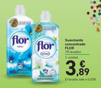 Oferta de Flor - Suavizante Concentrado por 3,89€ en Carrefour Express