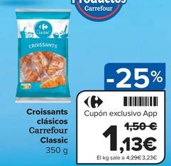 Oferta de Carrefour - Croissants Clásicos  por 1,13€ en Carrefour Express