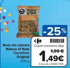Oferta de Carrefour - Nuez Sin Cáscara Nature Of Nuts por 1,49€ en Carrefour Express