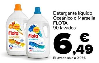 Oferta de Flota - Detergente Líquido Oceánico O Marsella por 6,49€ en Supeco