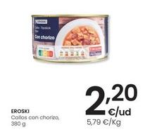 Oferta de Eroski - Callos Con Chorizo por 2,2€ en Eroski