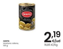 Oferta de Serpis - Aceituna Rellena por 2,19€ en Eroski