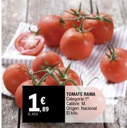 Oferta de Tomate Rama por 1,89€ en E.Leclerc