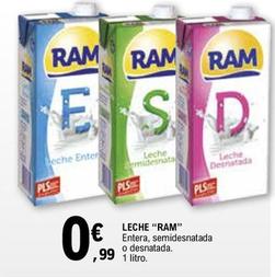 Oferta de Ram - Leche por 0,99€ en E.Leclerc