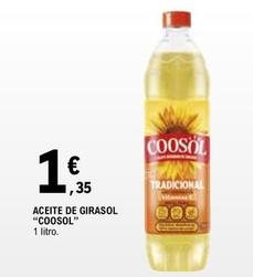Oferta de Coosol - Aceite De Girasol por 1,35€ en E.Leclerc