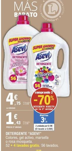 Oferta de Asevi - Detergente por 4,75€ en E.Leclerc