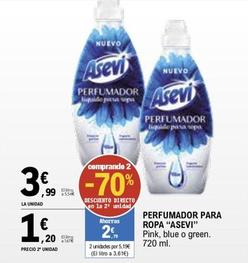 Oferta de Asevi - Perfumador Para Ropa por 3,99€ en E.Leclerc