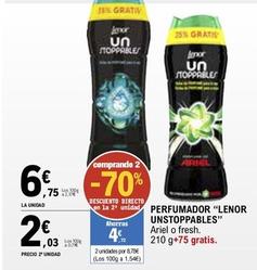 Oferta de Ariel - Perfumador Unstoppables por 6,75€ en E.Leclerc