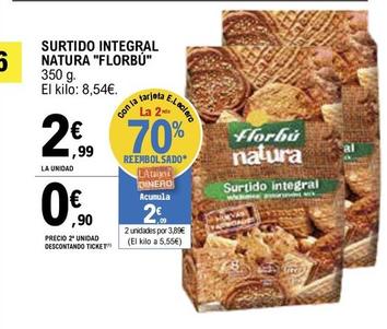 Oferta de Florbu - Surtido Integral Natura por 2,99€ en E.Leclerc