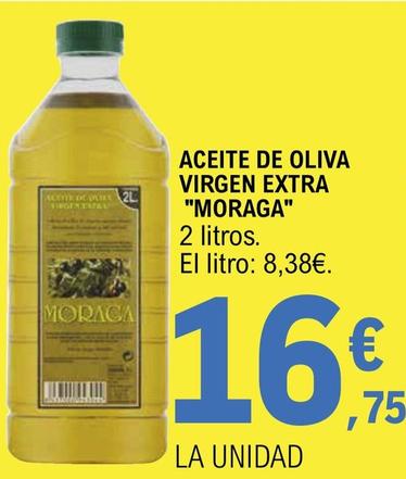 Oferta de Moraga - Aceite De Oliva Virgen Extra por 16,75€ en E.Leclerc