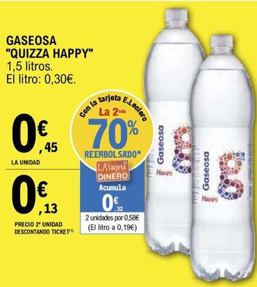 Oferta de Quizza Happy - Gaseosa por 0,45€ en E.Leclerc