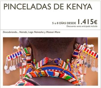 Oferta de Viajes a Kenia por 1415€ en Nautalia Viajes