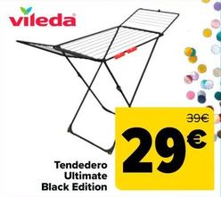 Oferta de Vileda - Tendedero Ultimate  Black Edition por 29€ en Carrefour