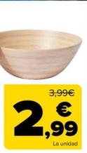 Oferta de Carrefour - Bowl bambú Home por 2,99€ en Carrefour