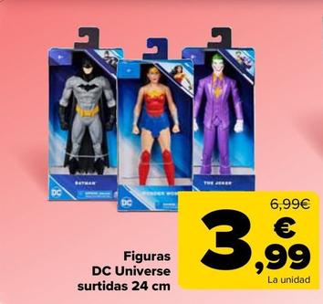 Oferta de Figuras DC Universe surtidas 24 cm por 3,99€ en Carrefour