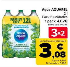 Oferta de Aquarel - Agua por 4,38€ en Carrefour