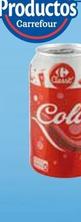 Oferta de  Carrefour - Refresco de cola regular zero o zero sin cafeína  Classic por 0,24€ en Carrefour