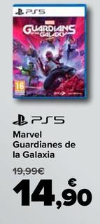 Oferta de Marvel - Guardianes de la Galaxia por 13,9€ en Carrefour