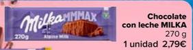 Oferta de MILKA - Chocolate con leche  por 2,45€ en Carrefour