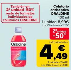 Oferta de Oraldine - Colutorio antiséptico  por 6,39€ en Carrefour