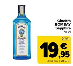 Oferta de Bombay Sapphire - Ginebra por 18,99€ en Carrefour
