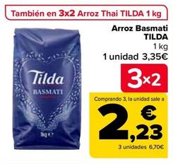 Oferta de TILDA - Arroz Basmati  por 3,15€ en Carrefour