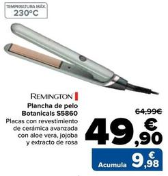 Oferta de Remington - Plancha de pelo  Botanicals S5860 por 49,9€ en Carrefour