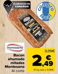 Oferta de Montesano - Bacon Ahumado Mitades por 2,49€ en Carrefour