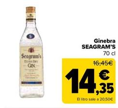 Oferta de Seagram's - Ginebra por 14,35€ en Carrefour