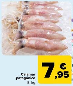 Oferta de Calamar patagónico por 7,95€ en Carrefour