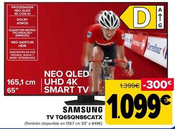 Oferta de Samsung - TV TQ65QN86CATX por 1099€ en Carrefour