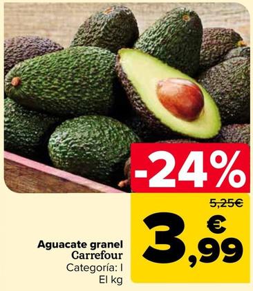 Oferta de Carrefour - Aguacate granel  por 3,99€ en Carrefour