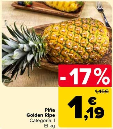 Oferta de Piña  Golden Ripe por 1,19€ en Carrefour
