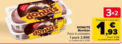 Oferta de DONUTS - Bombón por 2,89€ en Carrefour