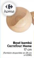 Oferta de Carrefour - Bowl bambú Home por 2,99€ en Carrefour