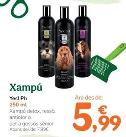 Oferta de Yes! Ph - Xampú  por 5,99€ en Tiendanimal