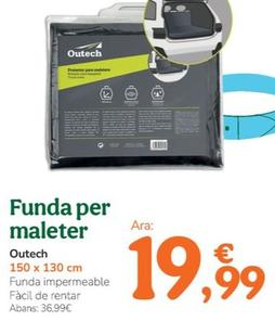 Oferta de Outech - Funda Per Maleter por 19,99€ en Tiendanimal