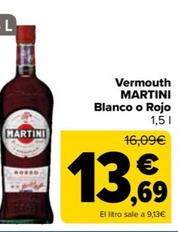 Oferta de Martini - Vermouth Rojo por 13,69€ en Carrefour