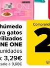 Oferta de Purina One - Alimento húmedo  para gatos esterilizados  por 3,29€ en Carrefour